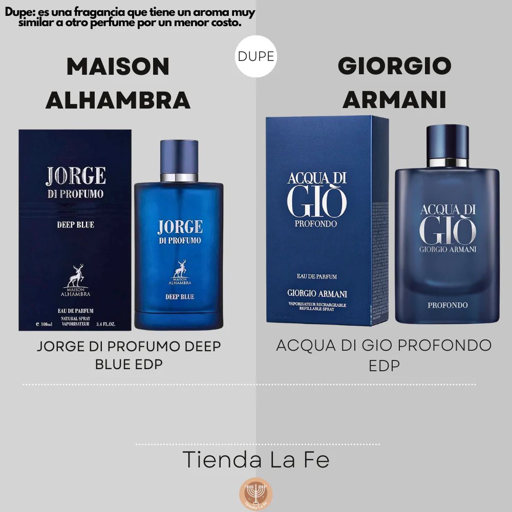 Maison Alhambra Jorge Di Profumo Deep Blue Men 100ml EDP